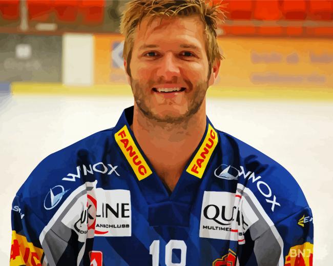 Ahren Spylo Ice Hockey Player Diamond Painting