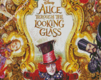 Alice Through The Looking Glass Movie Diamond Painting