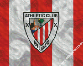 Athletic Club Bilbao Flag Diamond Painting