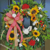 Door Wreaths Diamond Painting