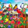 Birds And Flowers diamond painting