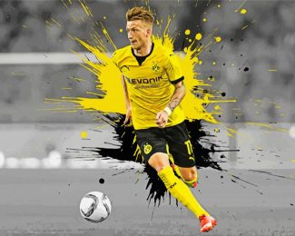 Borussia Dortmund Player Diamond Painting