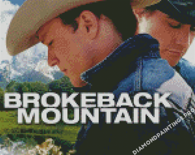 Brokeback Mountain Poster Diamond Painting