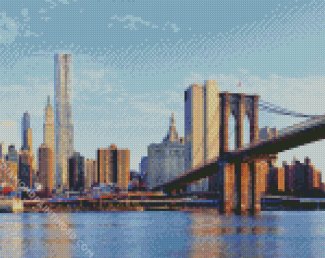 Brooklyn Bridge New York diamond painting