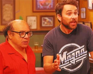 Charlie Kelly And Frank Reynolds Diamond Painting
