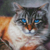 Cute Cat Pastel Art Diamond Painting