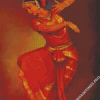 Dancing Indian Woman Art Diamond Painting