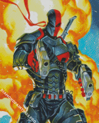 Deathstroke Character Diamond Painting