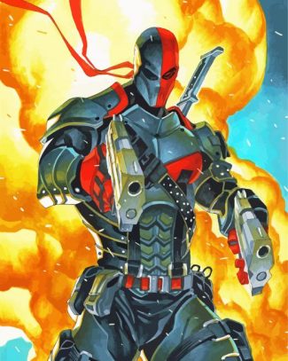 Deathstroke Character Diamond Painting