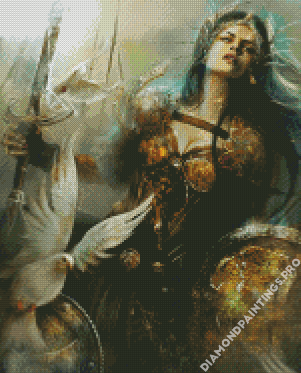 Fantasy Warrior Goddess Diamond Painting