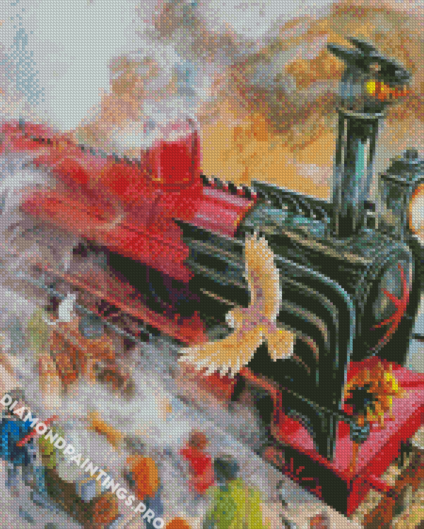 Harry Potter Hogwarts Express Diamond Painting