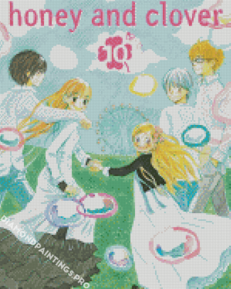 Honey And Clover Poster Diamond Painting