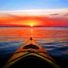 Kayaking At Sunset diamond painting