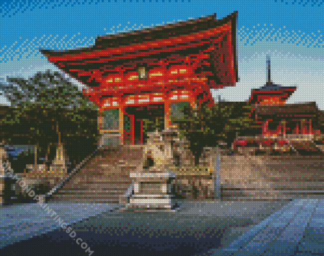 Kiyomizu Temple diamond painting