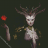 Lilith Queen Of Dark diamond painting