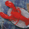 Lobster diamond painting