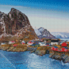 Norway Lofoten Landscape diamond painting