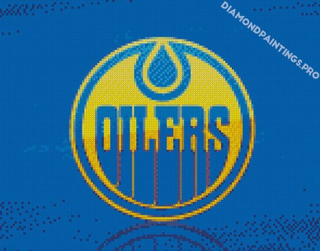 Oilers Logo Diamond Painting