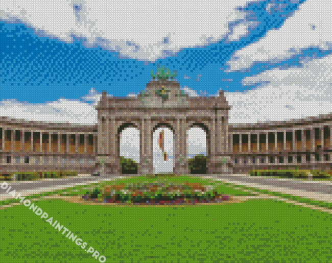 Parc Du Cinquantenaire Brussels Diamond Painting