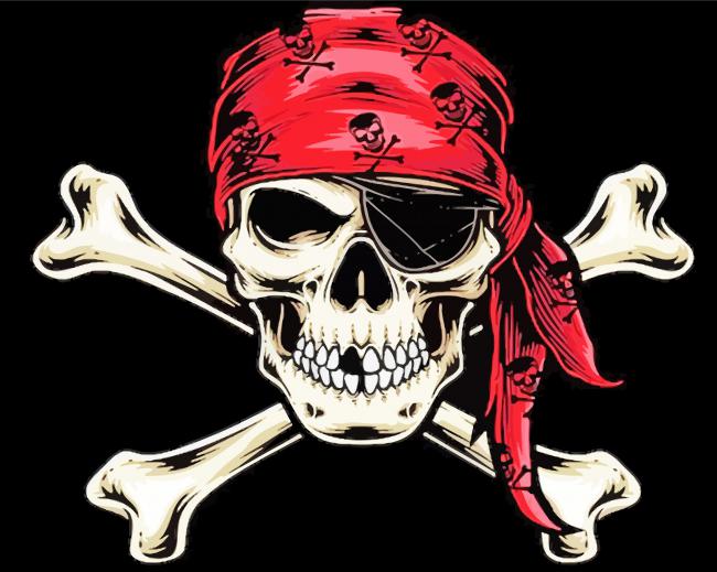 Pirate Skull And Crossbones Diamond painting