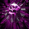 Purple Skull Diamond Painting