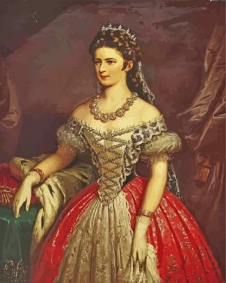 Sisi Empress Elisabeth Of Austria Diamond Painting