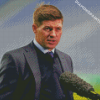 Steven Gerrard Football Manager Diamond Painting