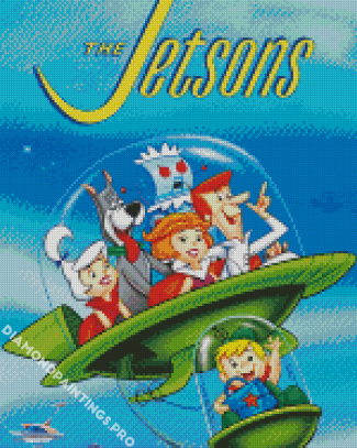 The Jetsons Family paint by number