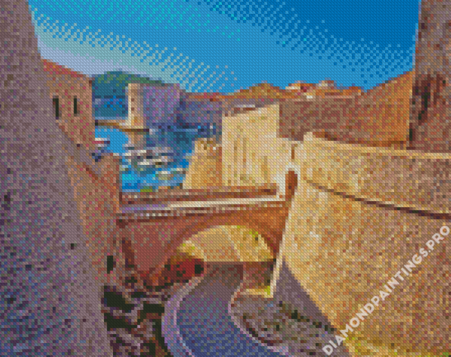 Walls Of Dubrovnik Diamond Painting