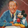 Walt And Mickey Diamond Painting