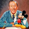 Walt And Mickey Diamond Painting