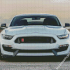 White Ford Shelby GT350R Diamond Painting