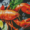 Aesthetic Lobster diamond painting