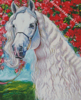 Beautiful Impressionist Horse Diamond Painting