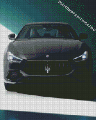 Black Maserati Diamond Painting