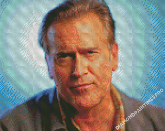 Bruce Campbell American Actor Diamond Painting