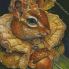 Classy Squirrel diamond painting