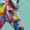 Colorful Horse Diamond Painting