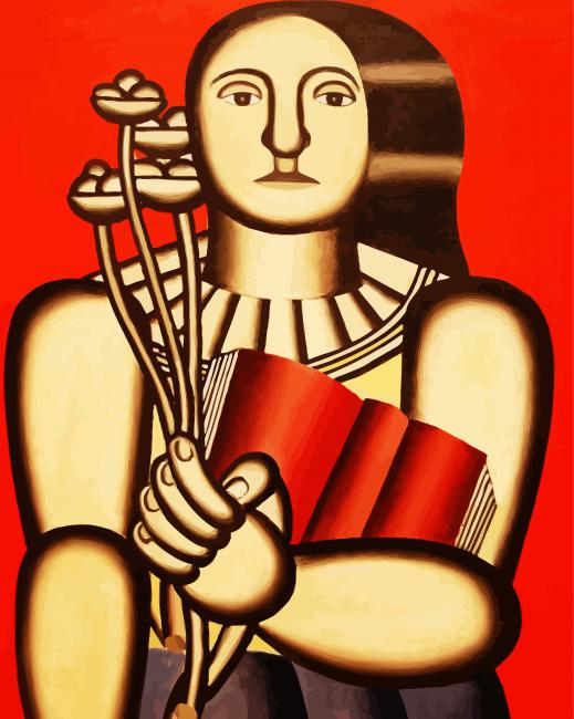 Fernand Leger Woman With A Book Diamond Painting