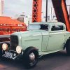 Green 32 Ford Coupe Diamond Painting