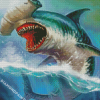 Hammerhead Shark Animal Diamond Painting