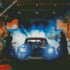 Hoonicorn Car And Ninjas Diamond Painting