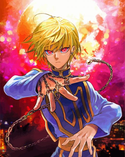 Hunter X Hunter Kurapika - 5D Diamond Painting - DiamondPaintings.Pro