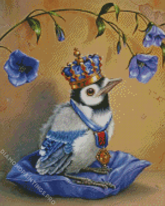 King Bird diamond painting