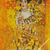 Lady In Gold Diamond Painting