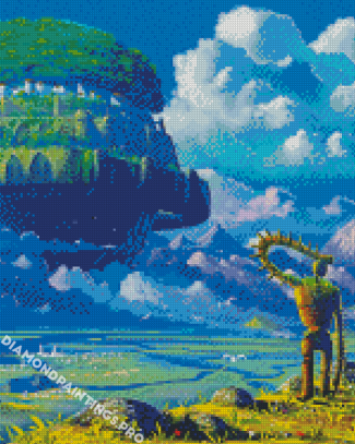 Castle In The Sky Diamond Painting