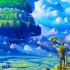 Castle In The Sky Diamond Painting