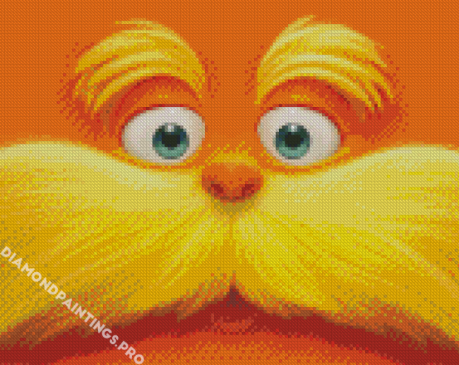 Aesthetic Lorax Diamond Painting