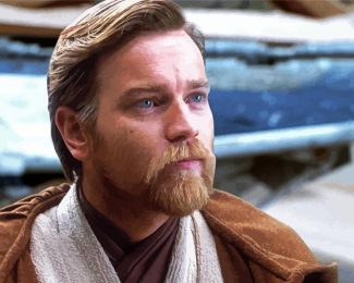 Obi Wan Kenobi Character Diamond Painting