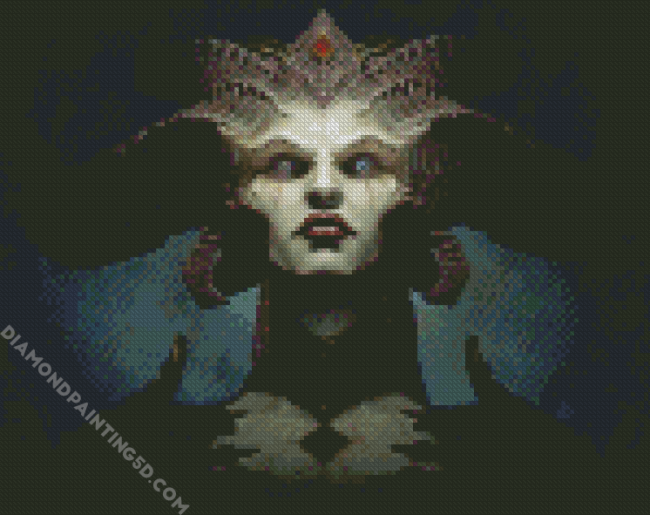 Scary Lilith diamond painting
